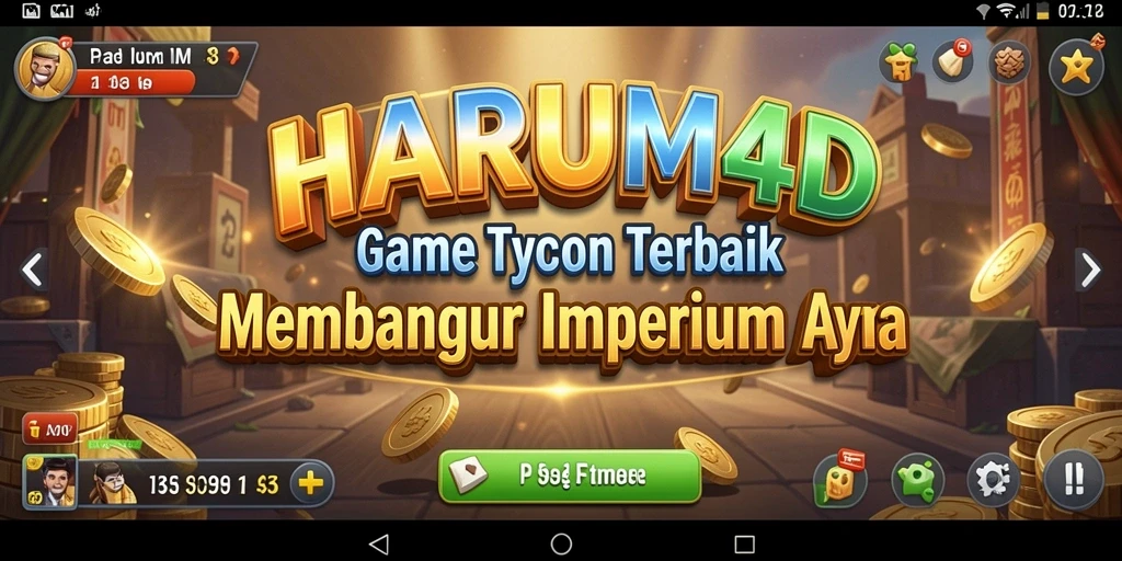 Screenshot HARUM4D menunjukkan gameplay seru dan interaktif.